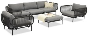 Perez Coffee 5 antraciet Garden Point tuinset