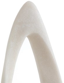 Sculptuur in polyhars H52,5 cm, Mineral