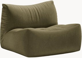 Fluwelen loungefauteuil Tove