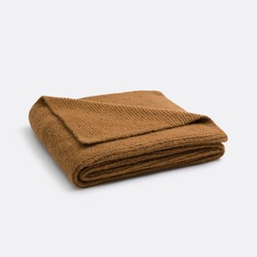 Plaid in geribt tricot, Fionan