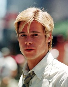 Foto Brad Pitt at shooting the movie Meet Joe Black, Trevor Gillespie