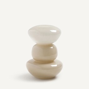 Handgeblazen glazen vaas H25,2 cm, Fysa