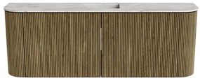 Mondiaz Joya DLux 115cm toiletmeubel ronding links/rechts dusk met wastafel faye midden 1 kraangat glace