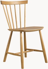 Handgemaakte eetstoel J46 van eikenhout