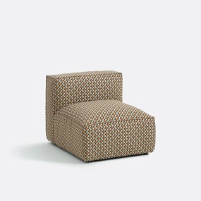 Fauteuil voor modulaire sofa, in Origami jacquard, Seven