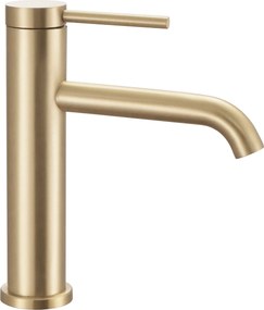 Wastafelkraan Rea Clif Gold Brush Low