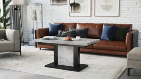 ORION beton / zwart, salontafel