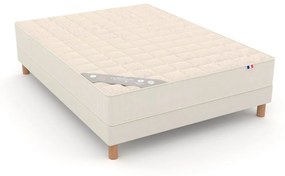 Ensemble matras, half-stevig, pocketveren + beddenbodem