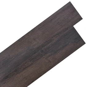 vidaXL Vloerplanken zelfklevend 2,51 m² 2 mm PVC donkerbruin