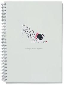 HEMA Plakboek Met Spiraal 32.5x23 Blanco Dalmatiër