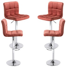 Pack 4 Taburetes Casper Terciopelo