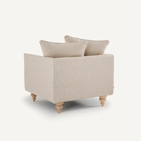 Fauteuil in bouclette, Lazare