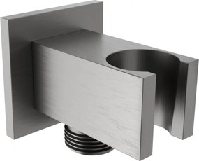 Mexen Cube hoek aansluiting, grafiet - 79300-66