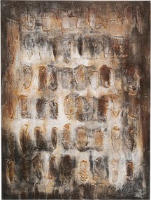 Abstract Schilderij Bruin Beige