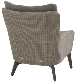 4 Seasons Outdoor Luxor loungeset met Donut  Loungeset    antraciet weerbestendig