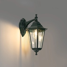 Klassieke buiten wandlantaarn donker groen IP44 - New Orleans down