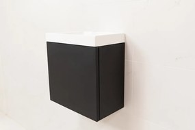 Sanigoods Minimo fontein onderkast 40cm zwart mat