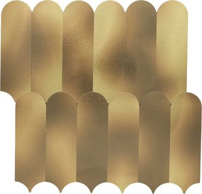 Zelfklevende Mozaïektegels Metaal | Arch Goud | 28,8×29,8 cm | Keuken, Bad &amp; WC