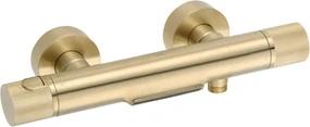 Ben Engraved Cross badkraan thermostatisch Geborsteld messing