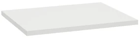Fontana Bano toiletmeubel ribbelfront mat wit 40x22cm met glans witte waskom