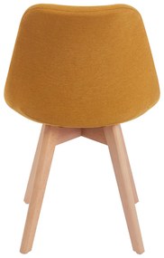 Set 4 Synk Stoffen Stoelen