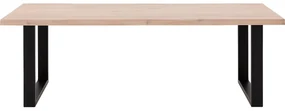 Goossens Eettafel Blade, Boomstamblad 240 x 100 cm 5 cm dik