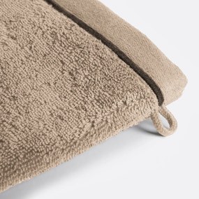 Set van 2 washandjes in gekamd katoen 675 gr/m², Victor