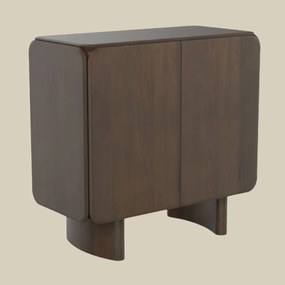 Smal Retro Dressoir Mangohout - 90x40x80cm.