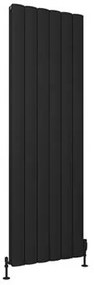 Eastbrook Guardia radiator 55x180cm aluminium 2736W zwart mat