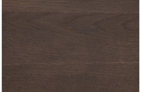 Goossens Bijzetelement Clear, hout eiken donker bruin, stijlvol landelijk, 110 x 79 x 40 cm