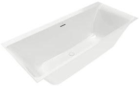 Villeroy & Boch Subway 3.0 bad 180x80cm rechthoek ingebouwd vulsysteem alpin wit UBQ180SBW2TDV-01