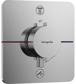 Hansgrohe Showerselect Comfort Q thermostaat inbouw voor 2 functies chroom 15583000