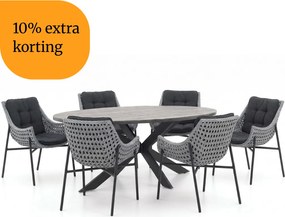 + 10% kassakorting | Diningset Manifesto  | 6 personen | Tuinset polywood | 7-delig | Kees Smit Tuinmeubelen