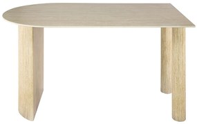 Eettafel Met Een Keramiek Blad - 140 X 80cm.