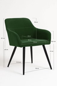 Stoel Mirova Fluweel