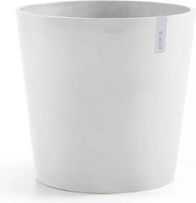 Ecopots bloempot Amsterdam 50 - Rond - Pure White - Diameter 50,5 x H43,5 cm