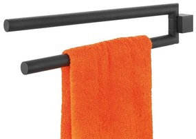 Tiger Nomad Handdoekrek 2 armig Zwart 4.1x9.7x46.1cm 248730746
