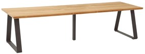 4 Seasons Outdoor Basso Dining Tuintafel X Teak Naturel Teak