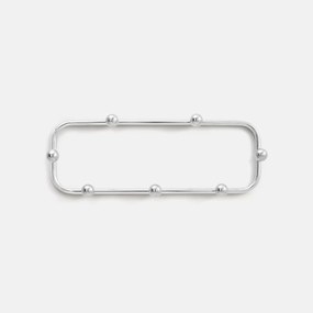 Design wandhaak chroom met 7 haken, Giorgio