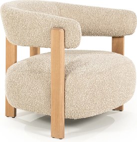 Armleuningstoel Boucle Taupe