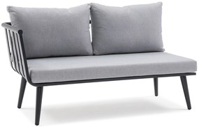 Hoek loungeset 5 personen Aluminium Grijs  De Laan Projects