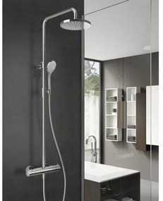 Hotbath Buddy Regendoucheset - 3 standen handdouche - 25cm hoofddouche - chroom SDS1CR14