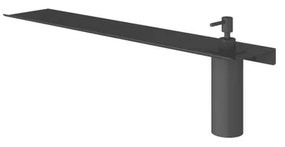 Hotbath &MORE Zeepdispenser - voor planchet serie - Geborsteld zwart PVD SHA10MBP