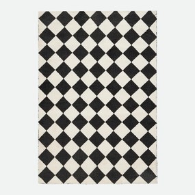 Vloerkleed met ruitmotief, BLOVA