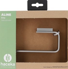 Haceka Aline toiletrolhouder grijs