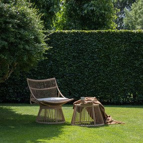 Exotan Voetenbank - Alatna - Wicker - Naturel - Exotan