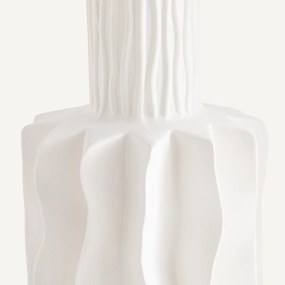 Flesvaas van mat keramiek, H29 cm, Polia