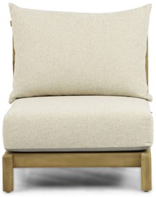 Hoek loungeset 6 personen Teak Old teak greywash  Santika Furniture Santika