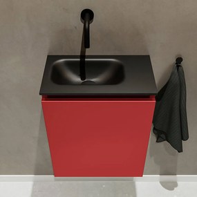 Mondiaz Ture 40cm toiletmeubel fire met wastafel urban links geen kraangat