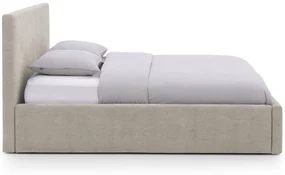 Goossens Bedframe Mysen Storage, 160 x 200 cm met storage, met 2x lattenbodem